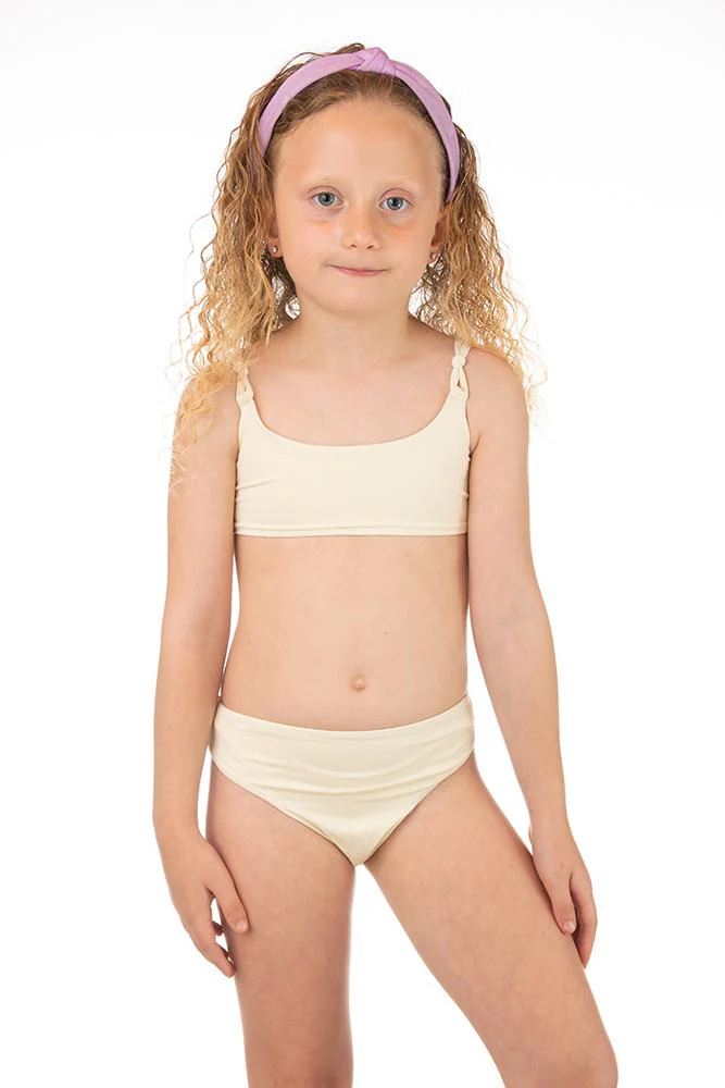 BIKINI BAMBINA BE BEACH    Avorio