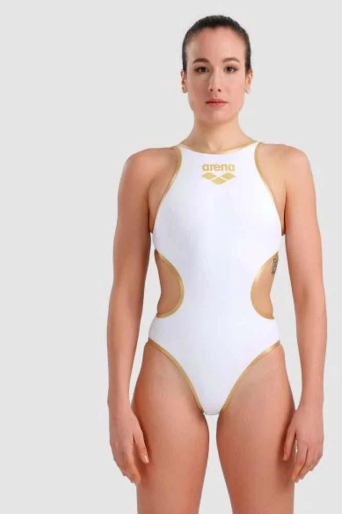 INTERO Donna ARENA TRIKINI  slip coprente Bianco
