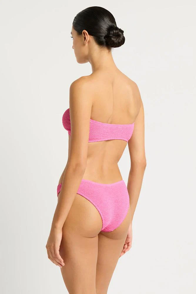 BIKINI Donna BOnd Eye FASCIA slip brasiliana Rosa - immagine 3