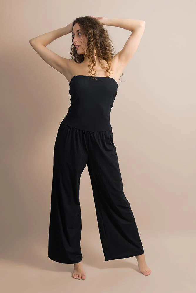 Tuta Donna LUISA MARIA LUGLI   LUNGO Nero