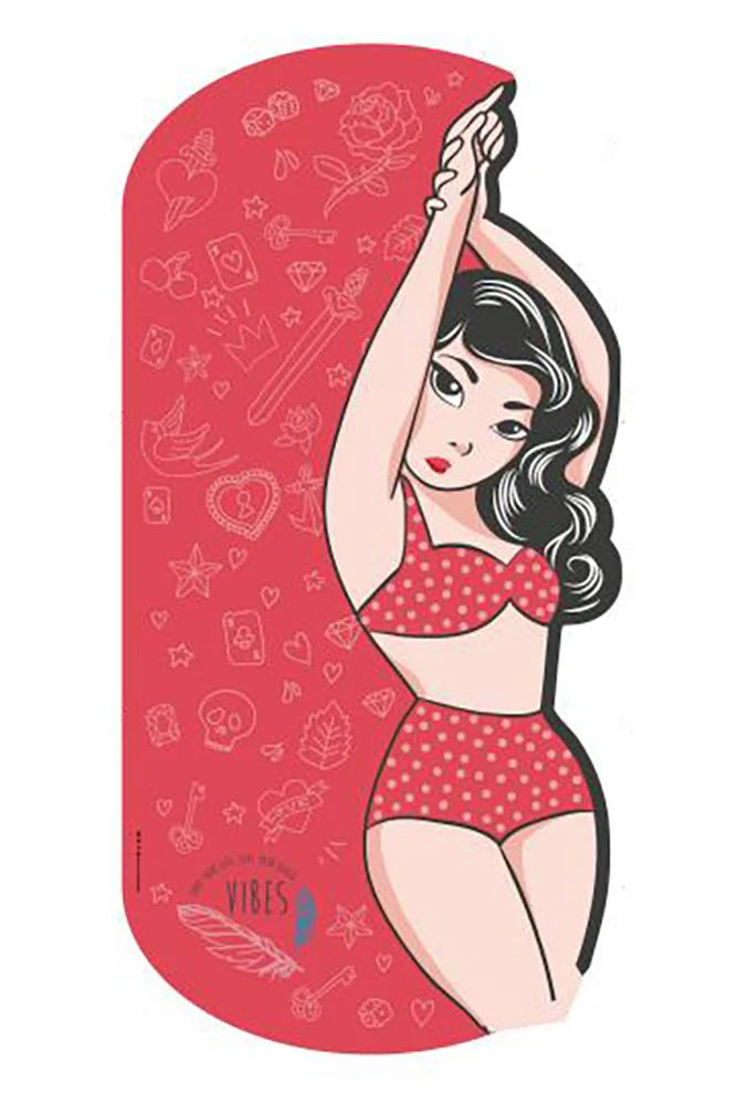 TELO MARE UNISEX VIBES MICROFIBRA   Rosso