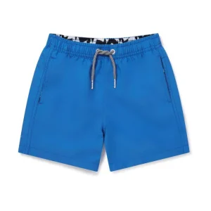 BOXER Bambino BOARDIES con elastico  CORTO Azzurro