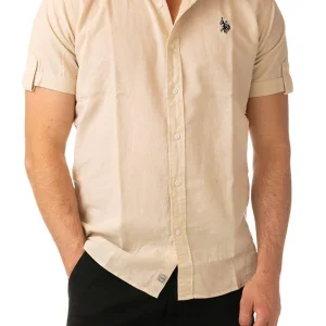 MAGLIA Uomo US POLO CAMICIA   Sabbia