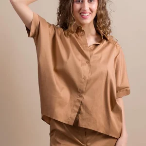 TOP Donna MAX MARA    Cammello