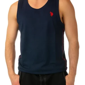 MAGLIA Uomo US POLO CANOTTA   Blu