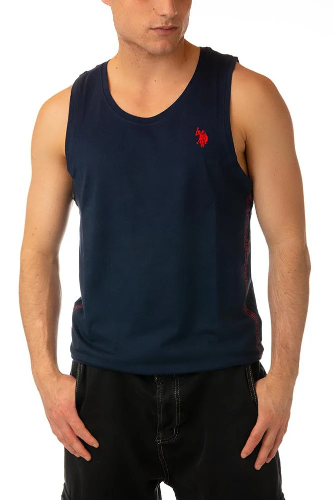 MAGLIA Uomo US POLO CANOTTA   Blu