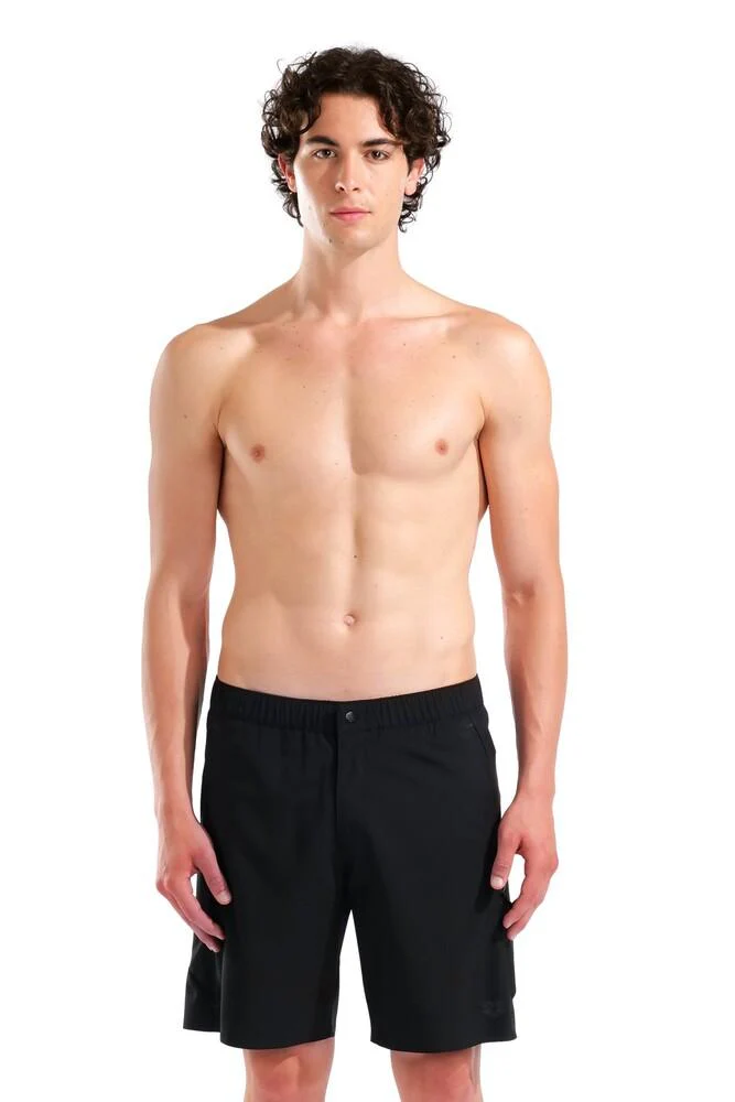 BOXER Uomo ARENA senza elastico  LUNGO Nero