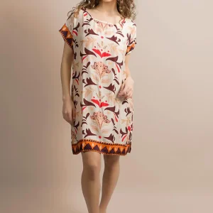 ABITO Donna PAHIESA   CORTO Marrone