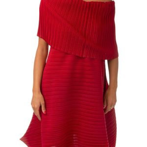 ABITO Donna Clamar   CORTO Rosso