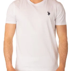 MAGLIA Uomo US POLO T-SHIRT   Bianco
