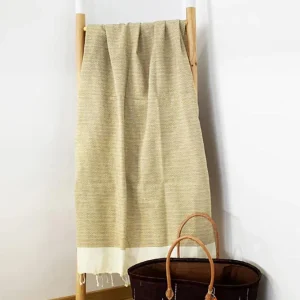 TELO MARE UNISEX COMPTOIR DE LA PLAGE COTONE   Beige