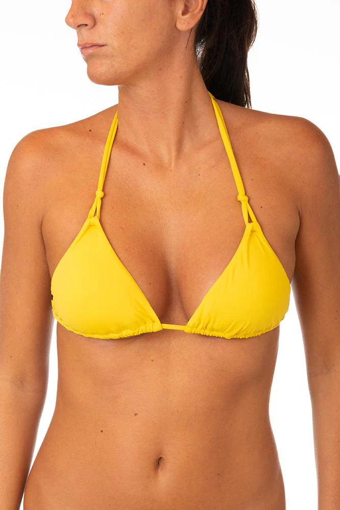 MIX REGGISENO Donna BE BEACH TRIANGOLO   Limone