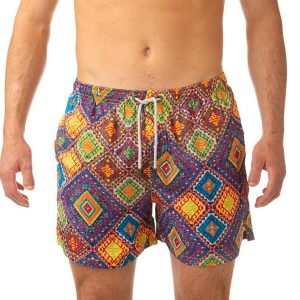 BOXER Uomo TOOCO con elastico  CORTO Viola