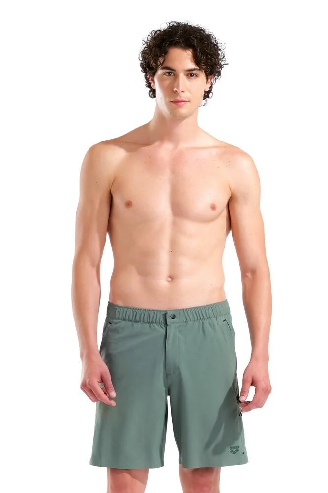 BOXER Uomo ARENA senza elastico  LUNGO Verde