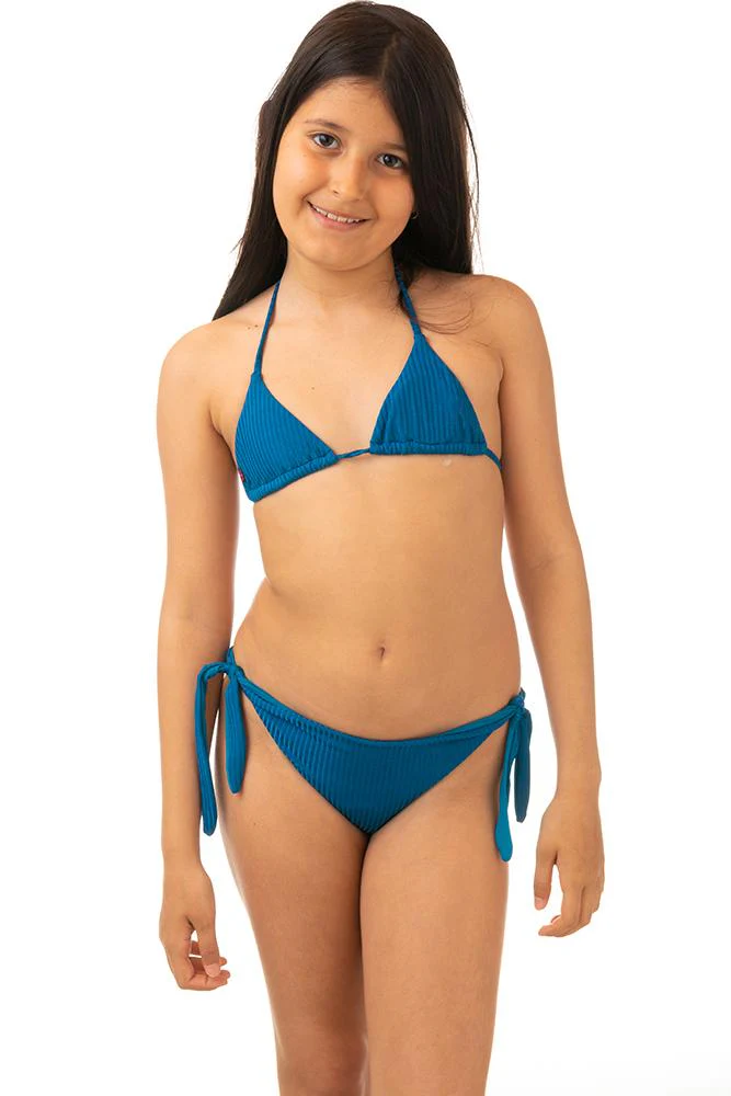 BIKINI BAMBINA BE BEACH    Azzurro/blu