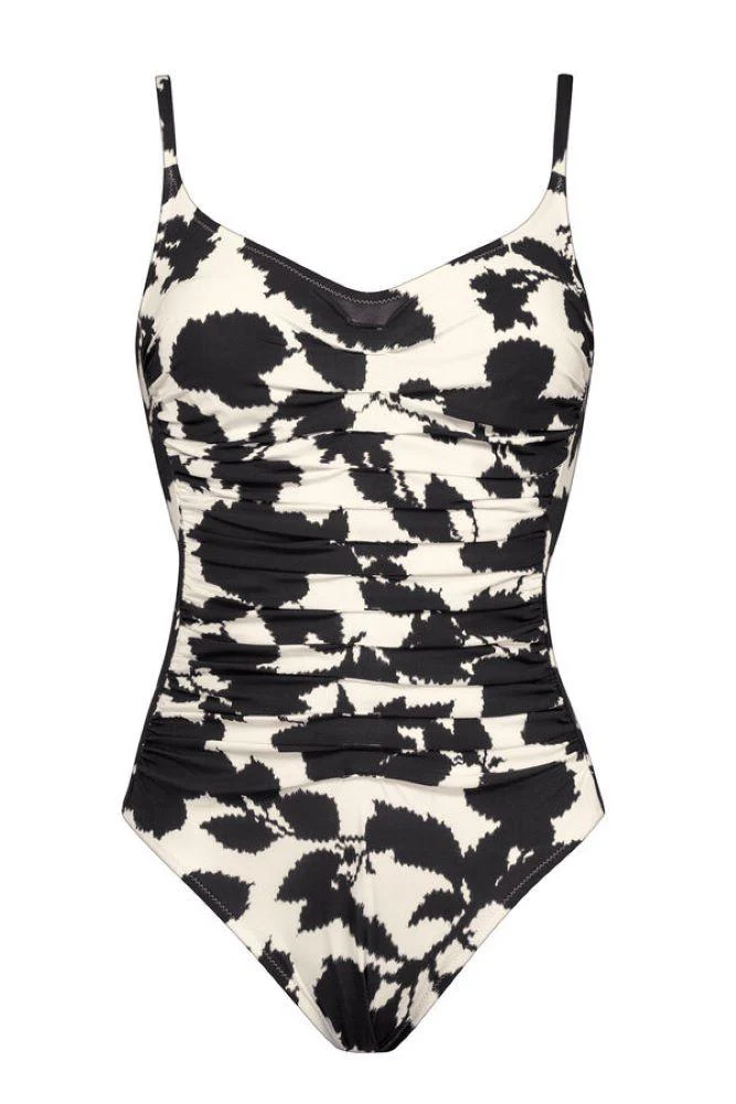 INTERO Donna MARYAN MEHLHORN con ferretto Coppa C slip coprente Bianco/nero - immagine 4
