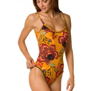 INTERO Donna LAETITIA BEACHWEAR Imbottito  slip regolare Oro