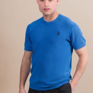 MAGLIA Uomo US POLO T-SHIRT   Azzurro