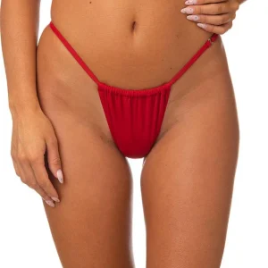 MIX SLIP Donna BE BEACH   slip brasiliana Rosso scuro