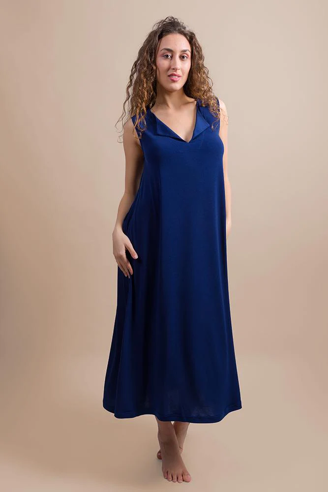 ABITO Donna FEELING   LUNGO Bluette