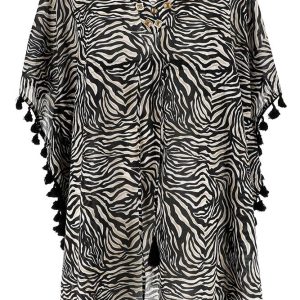 ABITO Donna KARAKORUM   CORTO Beige/nero