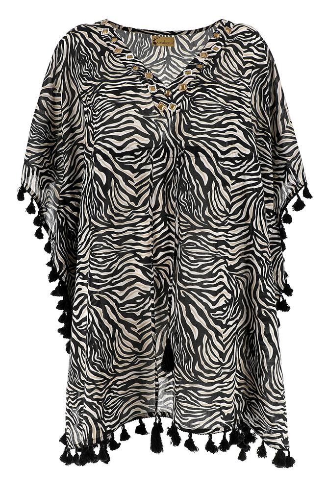 ABITO Donna KARAKORUM   CORTO Beige/nero