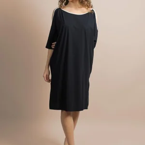 ABITO Donna LUISA MARIA LUGLI   CORTO Nero/avorio