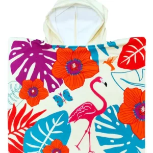 ACCAPPATOIO Bambino COMPTOIR DE LA PLAGE MICROFIBRA   Bianco