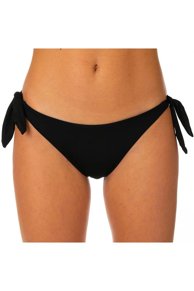 MIX SLIP Donna BE BEACH   slip con fiocchi Nero