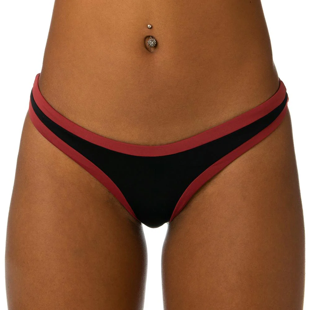 MIX SLIP Donna BE BEACH   slip brasiliana Nero