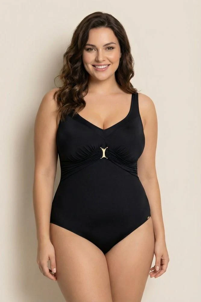 INTERO Donna CHARMLINE Imbottito Coppa C slip coprente Nero