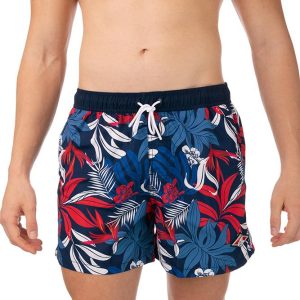 BOXER Uomo BEAR SURFBOARDS con elastico  CORTO Blu