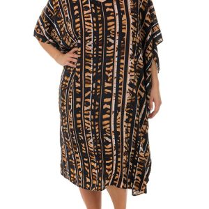 KAFTANO Donna CHARMLINE   LUNGO Nero