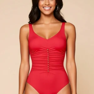 INTERO Donna CHARMLINE Imbottito Coppa C slip coprente Corallo