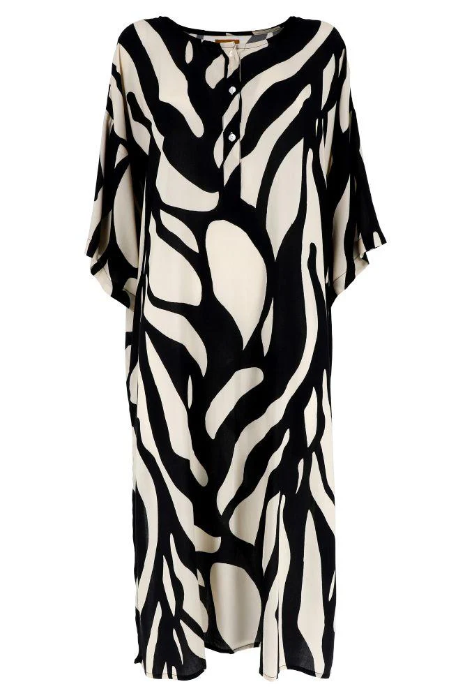 ABITO Donna KARAKORUM   LUNGO Nero