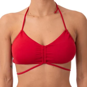 MIX REGGISENO Donna BE BEACH BRASSIERE   Rosso scuro