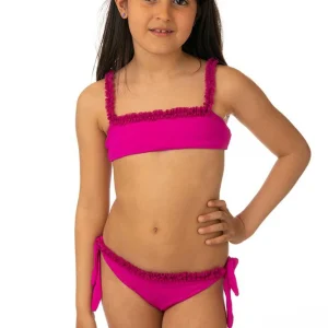 BIKINI BAMBINA BE BEACH    Ciclamino