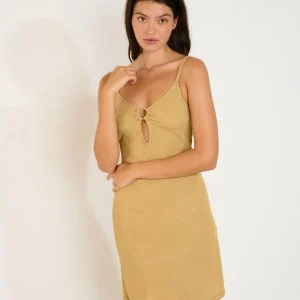 ABITO Donna BANANA MOON   CORTO Sabbia