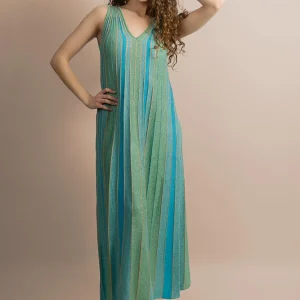 ABITO Donna AGGEL   LUNGO Azzurro