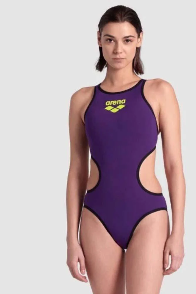 INTERO Donna ARENA TRIKINI  slip coprente Viola