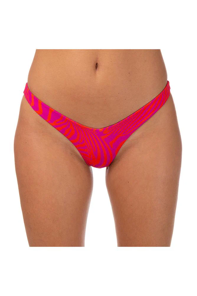 MIX SLIP Donna BE BEACH   slip brasiliana Fucsia/arancio