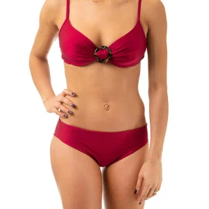 BIKINI Donna OLIVIA COPPA PREFORMATA Coppa C slip regolare Bordeaux