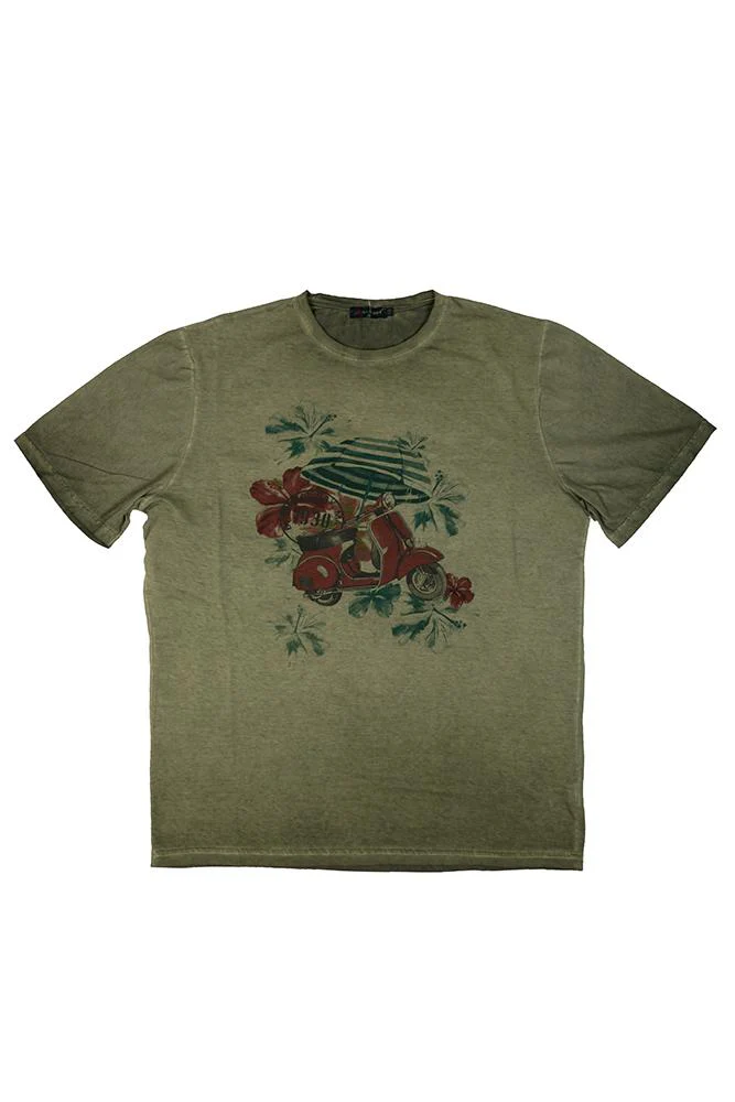 MAGLIA Uomo MAXFORT T-SHIRT   Militare