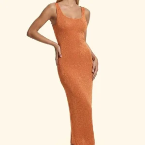 ABITO Donna FXXK   LUNGO Arancio