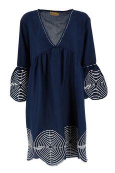 KAFTANO Donna KARAKORUM   CORTO Blu