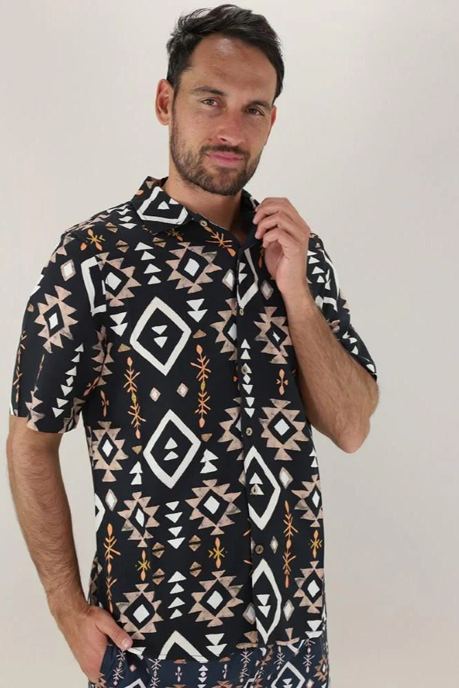 MAGLIA Uomo TOOCO CAMICIA   Nero