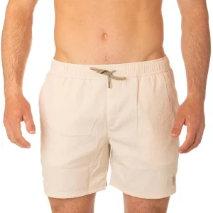 BOXER Uomo US POLO con elastico  CORTO Panna