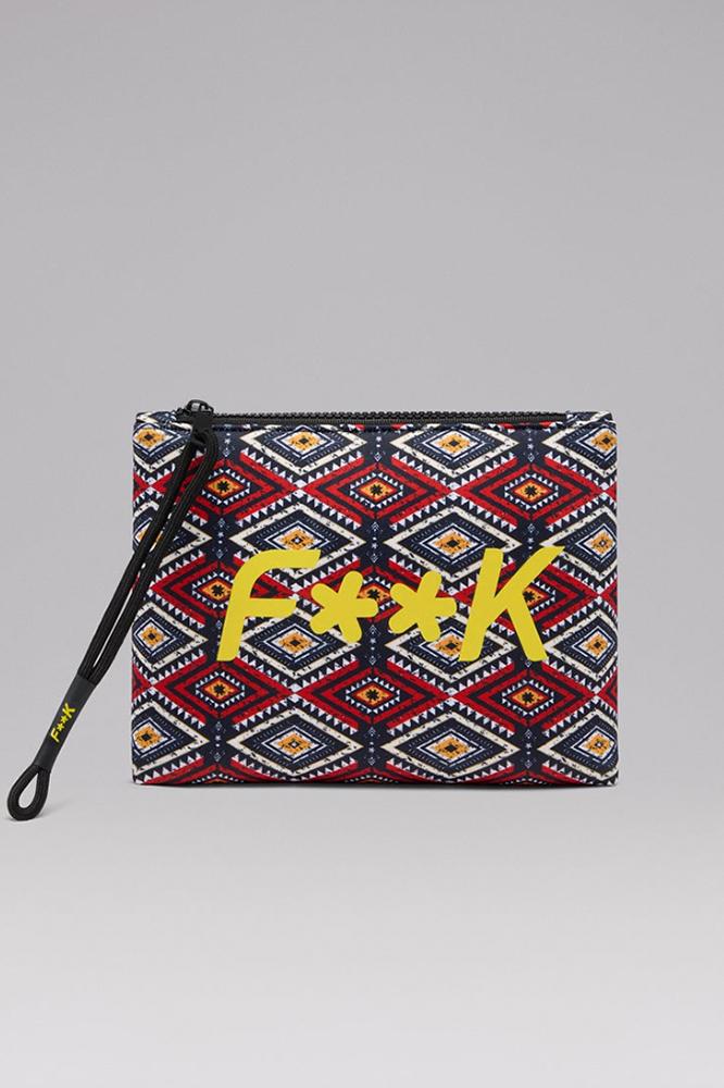 POCHETTE UNISEX FXXK    Marrone