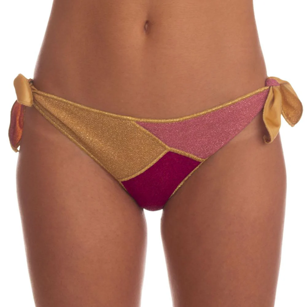 MIX SLIP Donna BE BEACH   slip con fiocchi Fucsia/bordeau