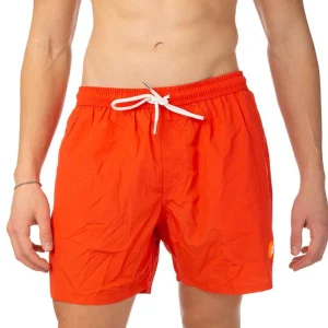 BOXER Uomo SUNS con elastico  CORTO Arancio